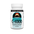 Source Naturals, C-1000 with Rose HIPS 1000 mg for Immune System Support, 50 Time Release Tablets