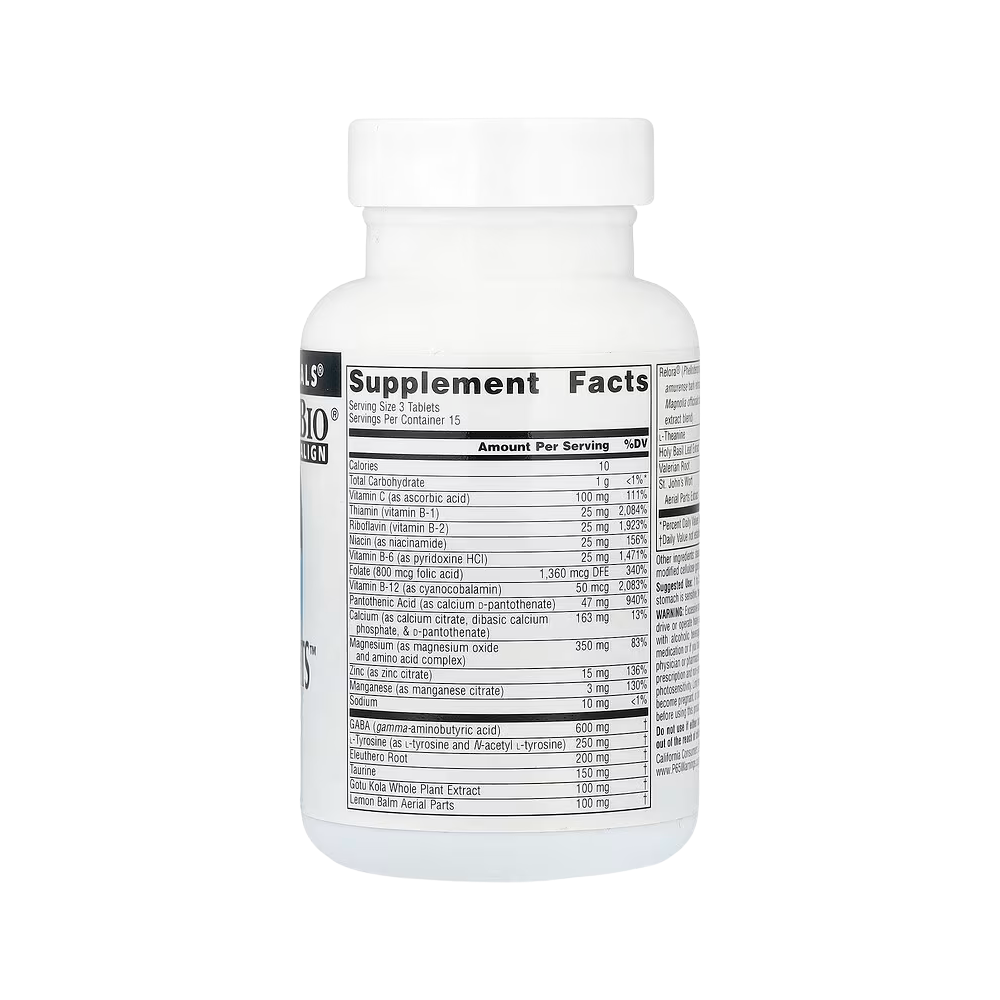 Source Naturals, Calm Thoughts, 45 Tablets