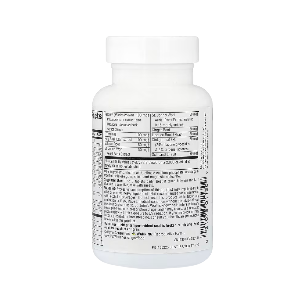 Source Naturals, Calm Thoughts, 45 Tablets