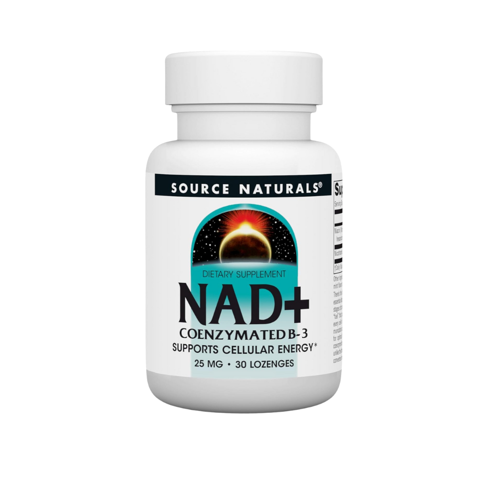 Source Naturals, NAD+, Coenzymated B-3, 30 Lozenges