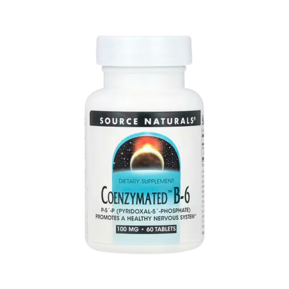 Source Naturals, Coenzymated B-6 (100 mg), 60 Tablets