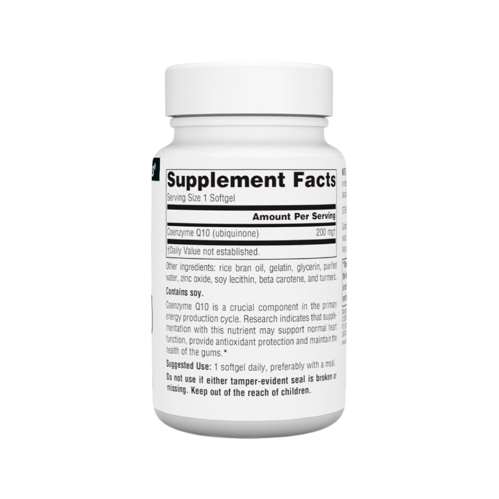 Source Naturals, Coenzyme - Q10, 200mg, 30 Softgels