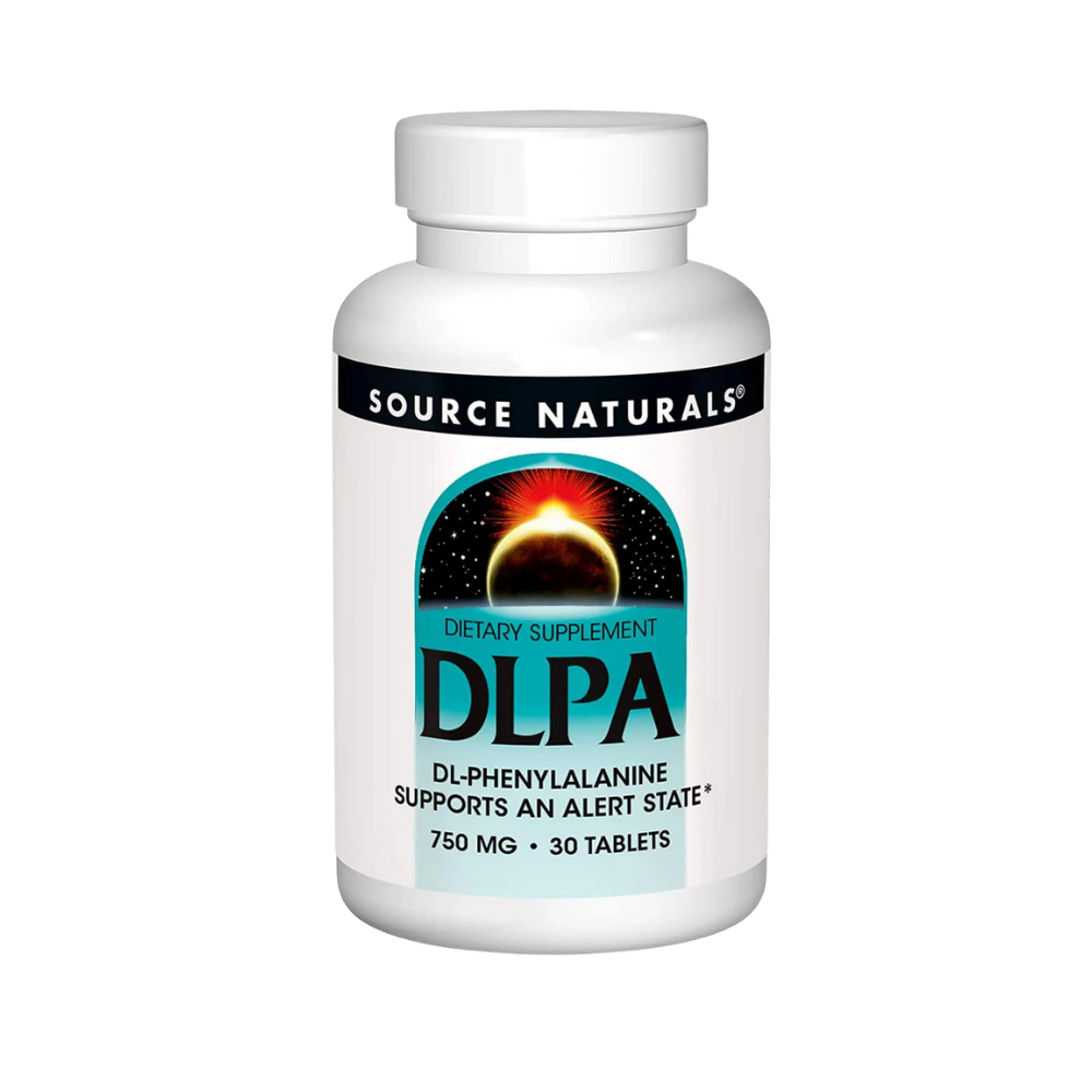 Source Naturals, DLPA DL-Phenylalanine (750mg), 30 tablets