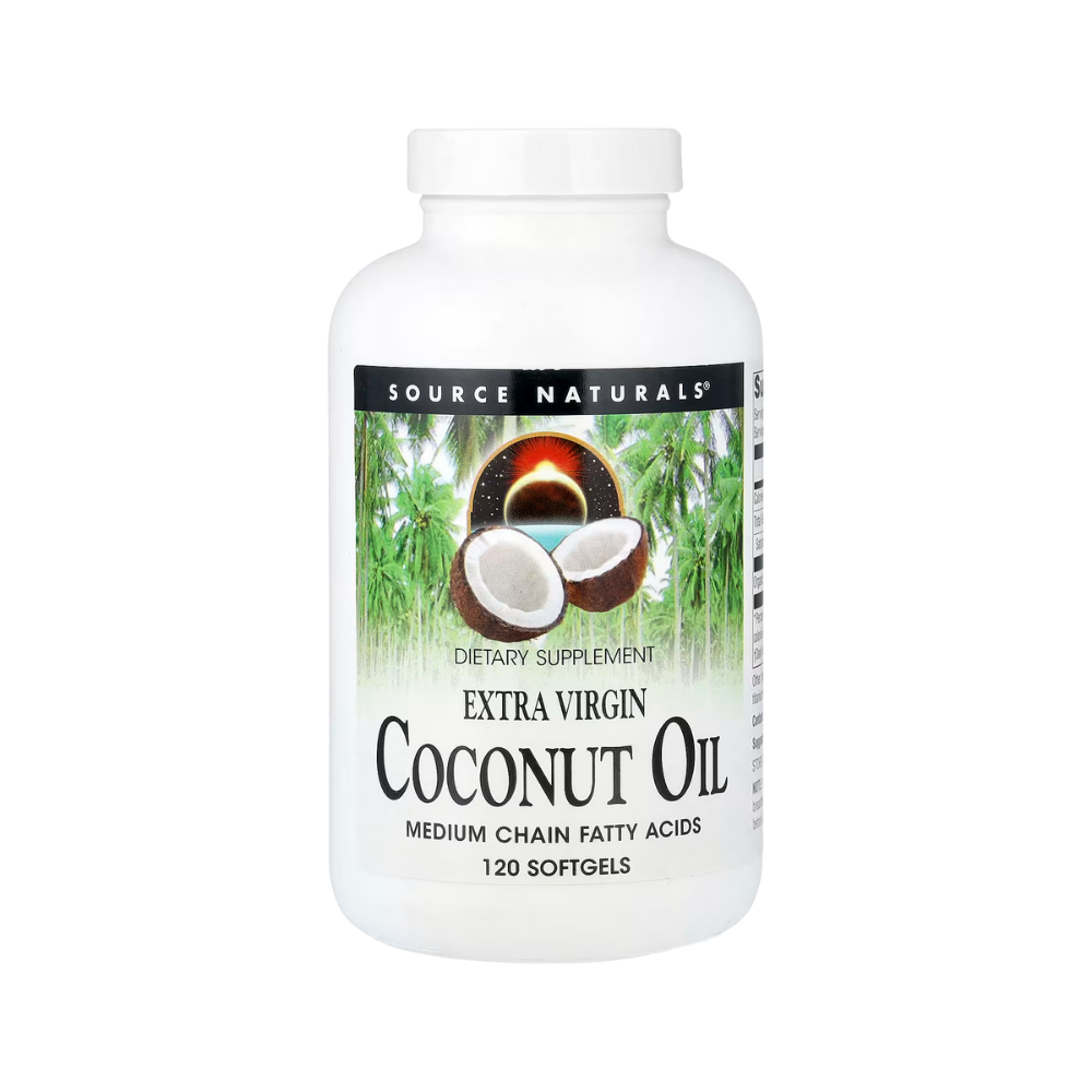 Source Naturals, Extra Virgin Coconut Oil, 120 Softgels
