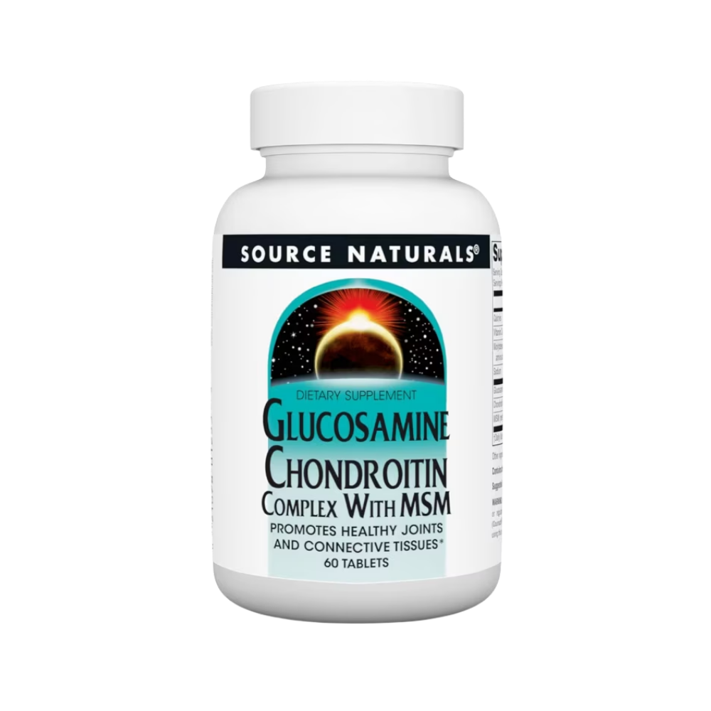 Source Naturals, Glucosamine Chondroitin Complex with MSM, 60 Tablets