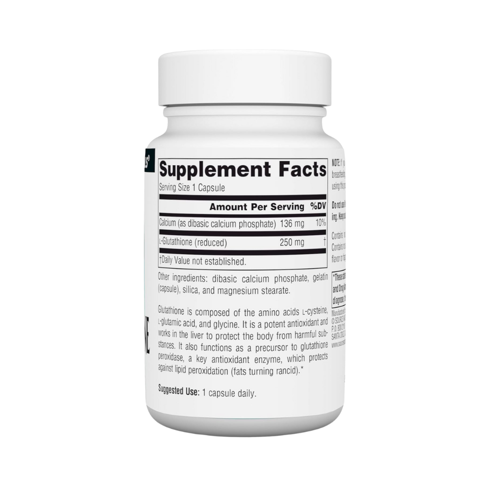 Source Naturals, Glutathione, 250mg, 30 Capsules