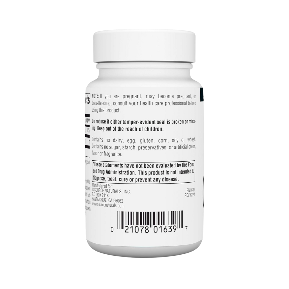 Source Naturals, Glutathione, 250mg, 30 Capsules