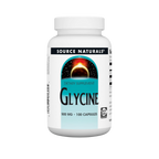 Source Naturals, Glycine, 500mg, 100 Capsules