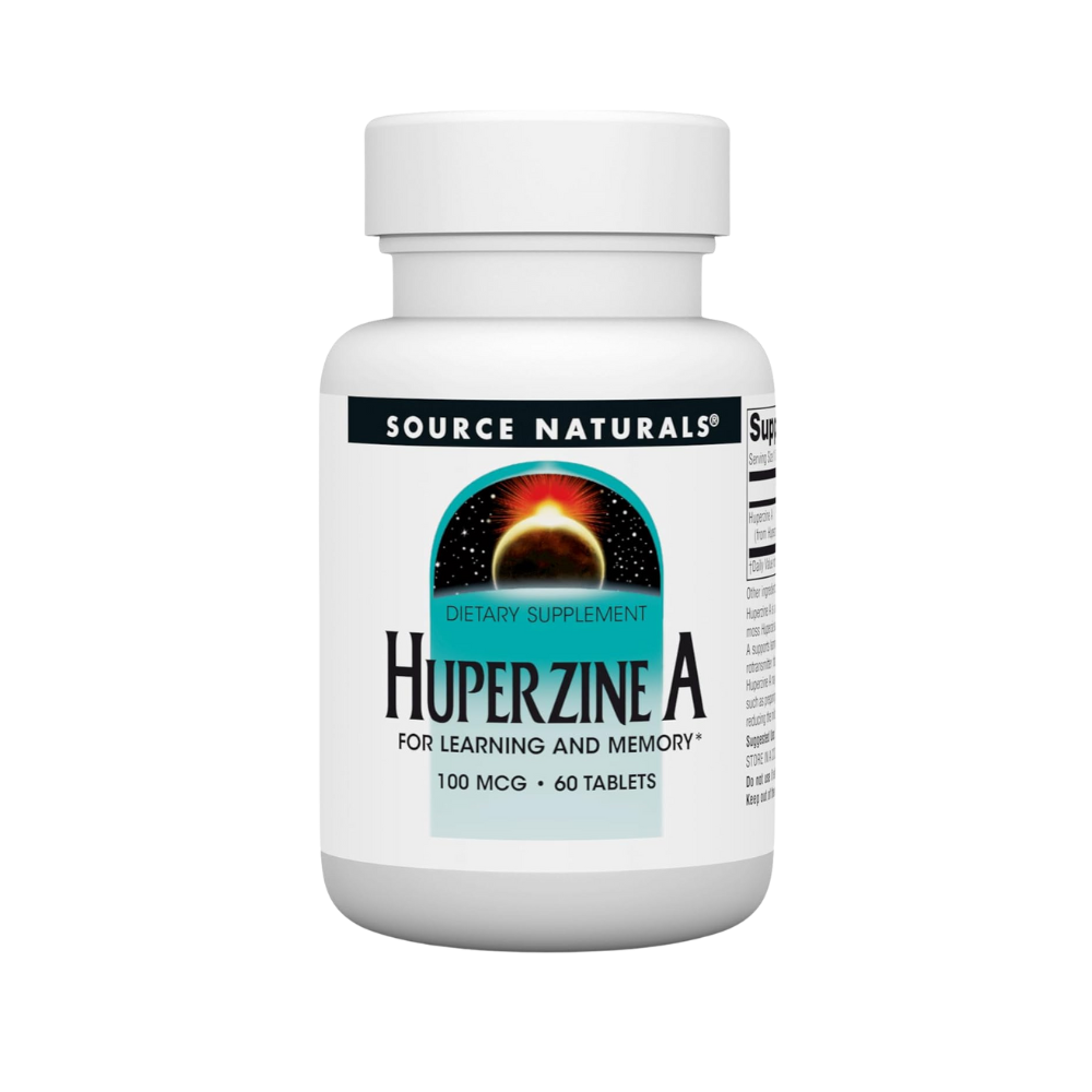 Source Naturals, Huperzine A for Learning & Memory 100mcg, 60 Tablets