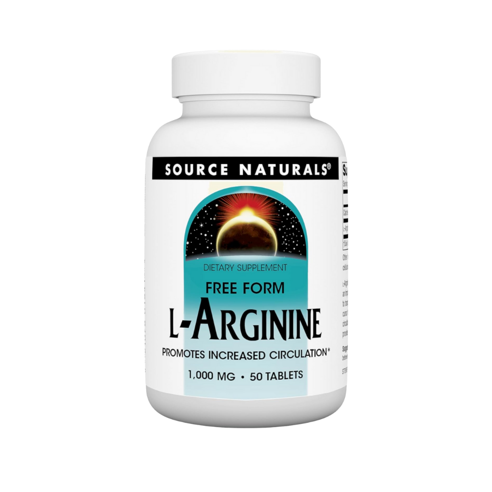 Source Naturals, L-Arginine, 1000mg, 50 Tablets