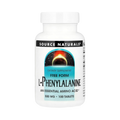 Source Naturals, L- Phenylalanine, 100 tablets