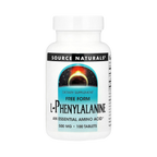 Source Naturals, L- Phenylalanine, 100 tablets