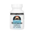 Source Naturals, MethylCobalamin, Cherry, 5 mg, 30 Lozenges