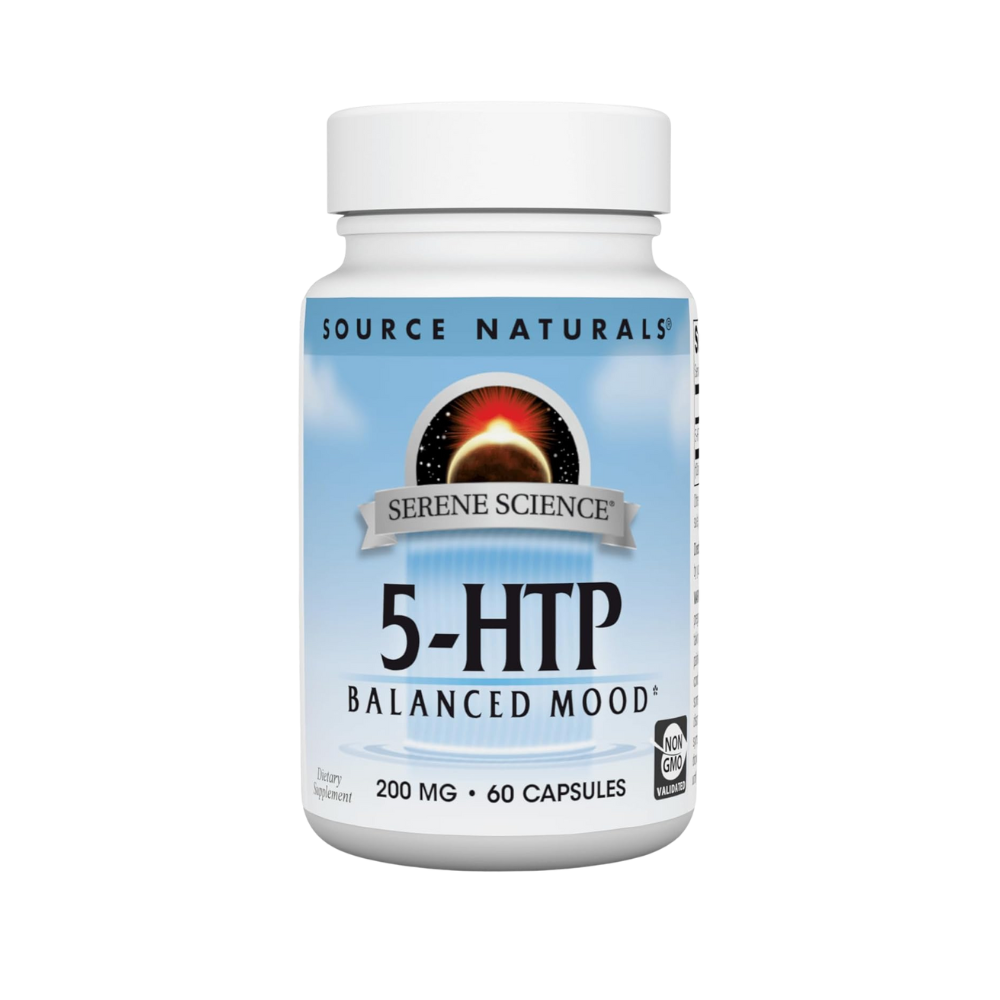 Source Naturals, Serene Science 5-HTP 200 mg - 60 Capsules