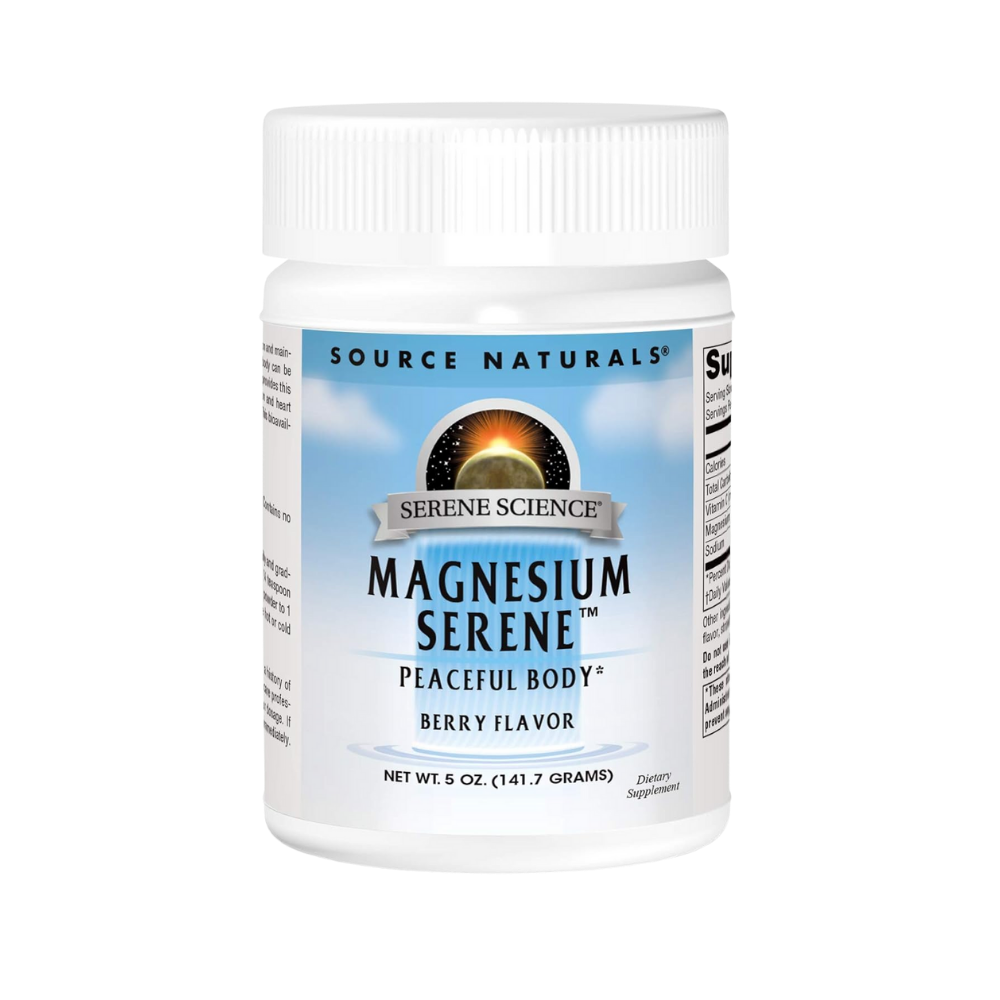Source Naturals, Serene Science, Magnesium Serene, Berry Flavor, 5oz (142g)