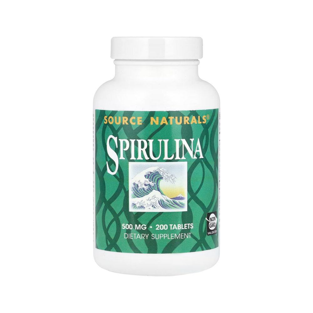 Source Naturals, Spirulina (500mg), 200 Tablets