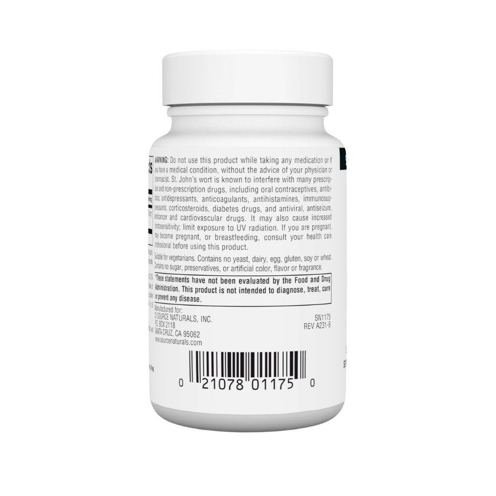 Source Naturals, St. John Wort 450, 450mg, 45 Tablets