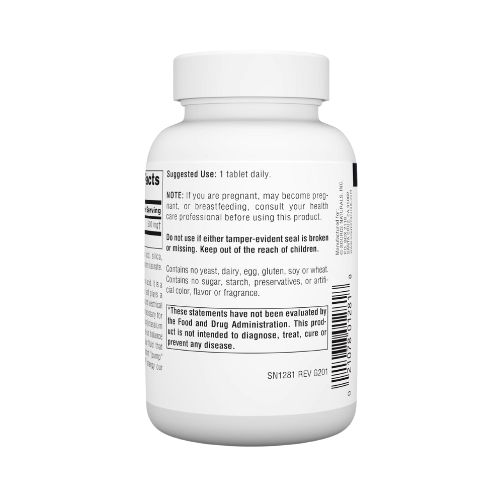 Source Naturals, Taurine, 500mg, 120 Tablets