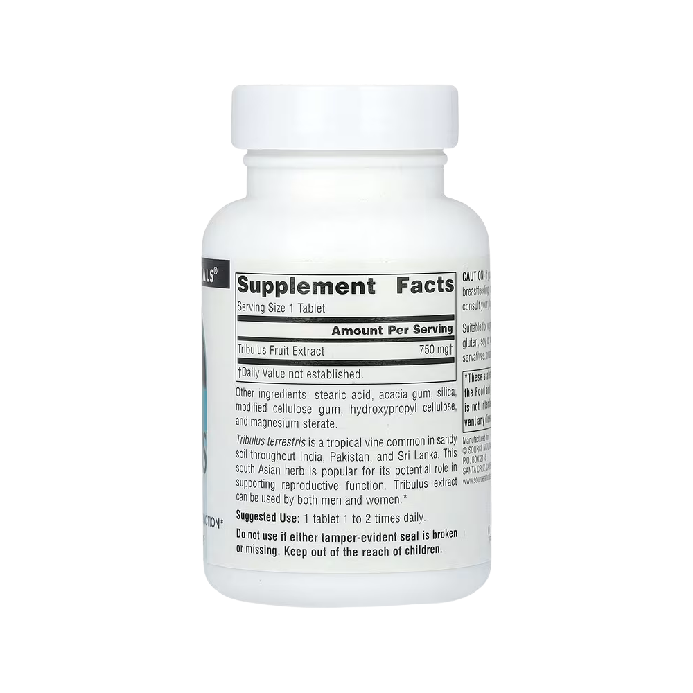 Source Naturals, Tribulus Extract, 750 mg, 60 Tablets