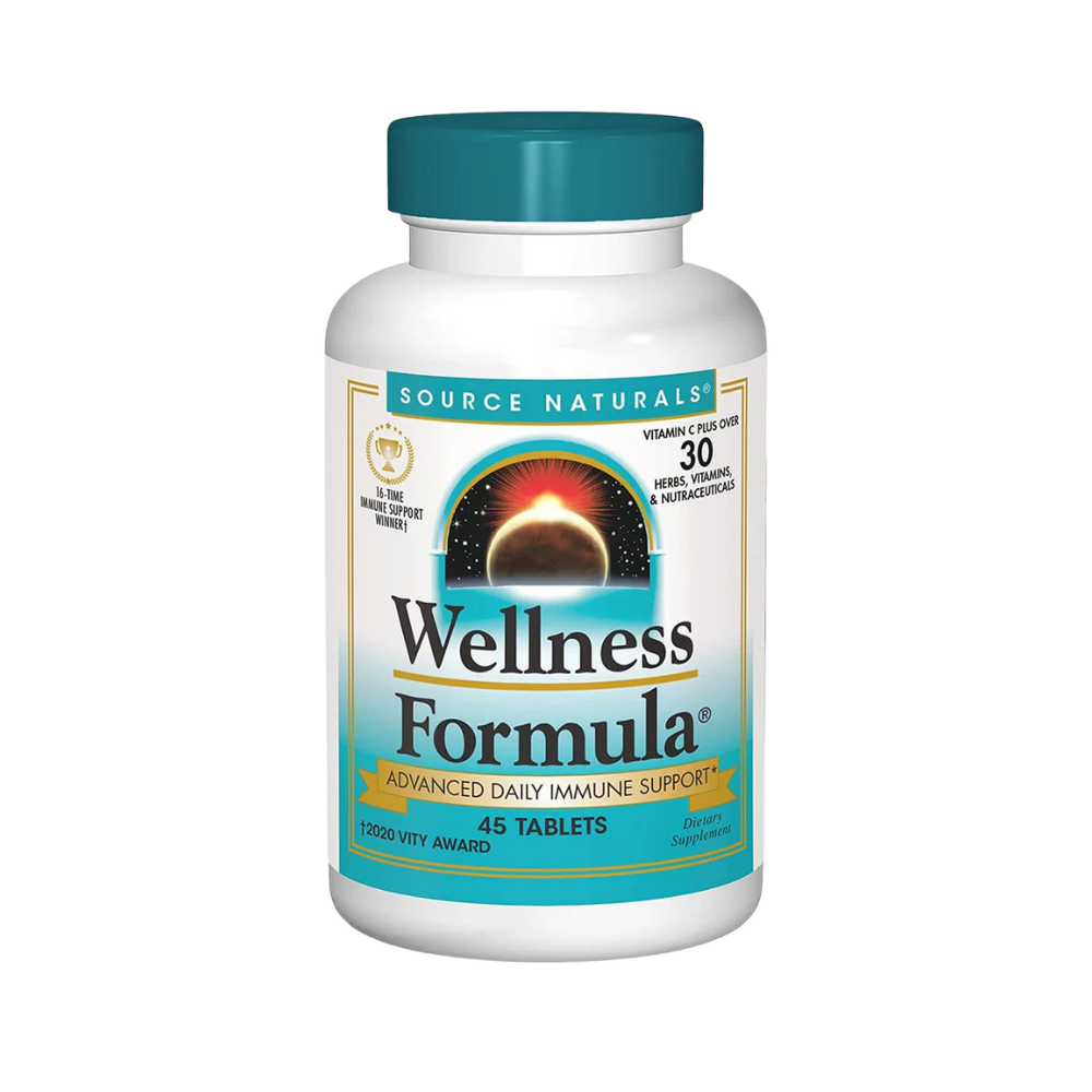 Source Naturals, Wellness Formula, 45 tablets