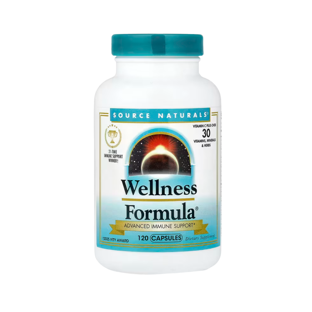 Source Naturals, Wellness Formula, Advanced Immune Support, 120 Capsules
