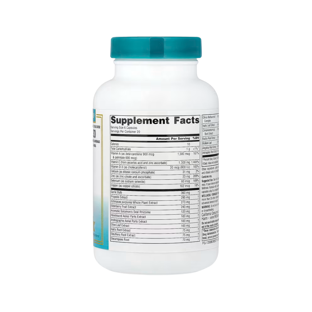 Source Naturals, Wellness Formula, Advanced Immune Support, 120 Capsules