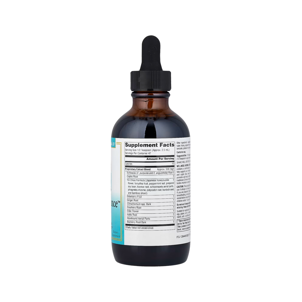 Source Naturals, Wellness Herbal Resistance™ Liquid, Alcohol Free, 4 fl oz (118.28 ml)