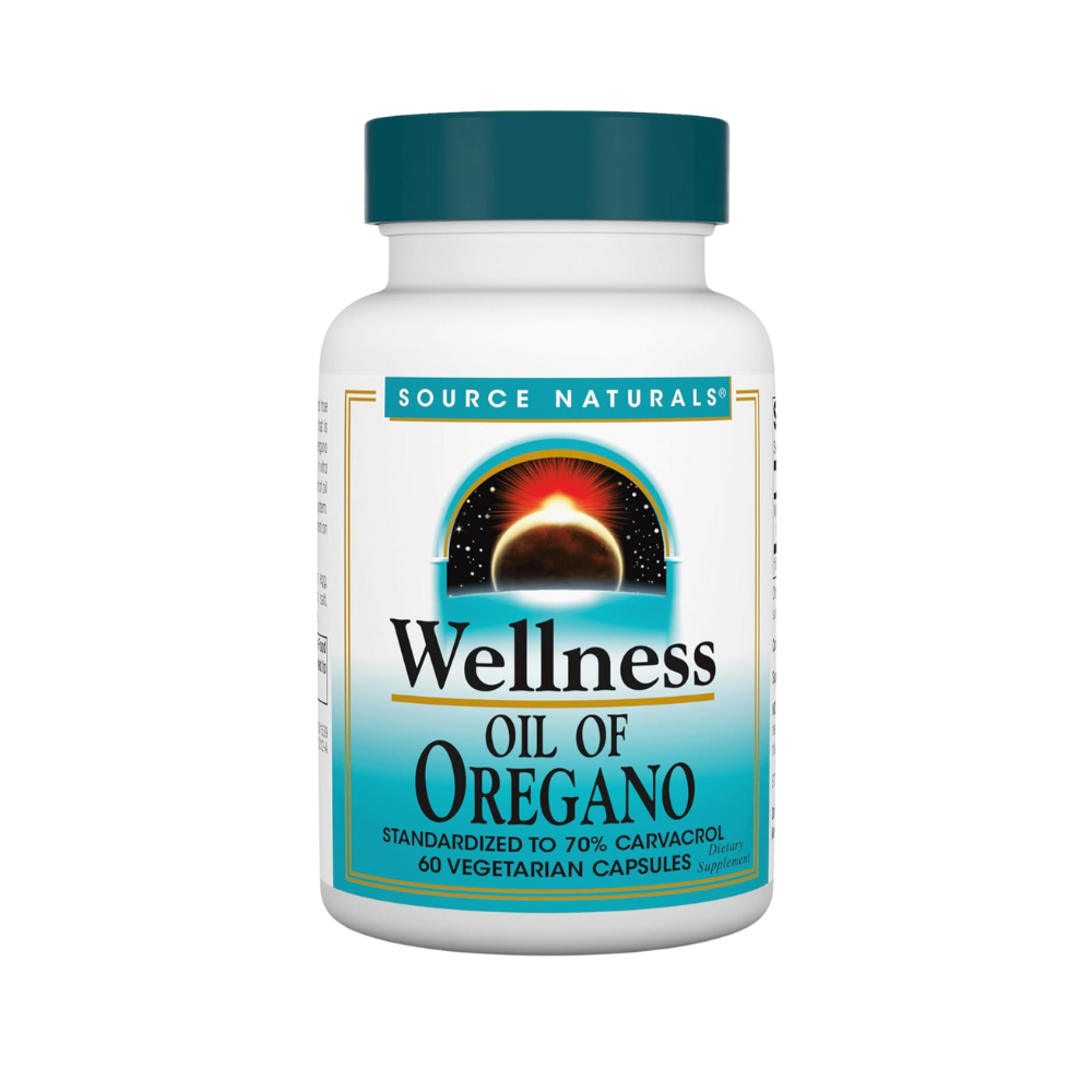Source Naturals, Wellness Oil of Oregano, 60 Vegan Capsules