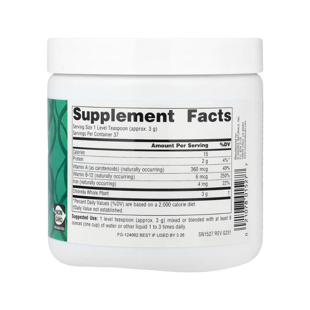 Source Naturals, Yaeyama Chlorella®, 4 oz (113.4 g)