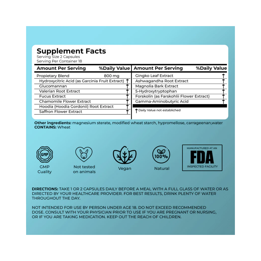 Suprex, Appetite & Stress Control, 36 vegetarian capsules
