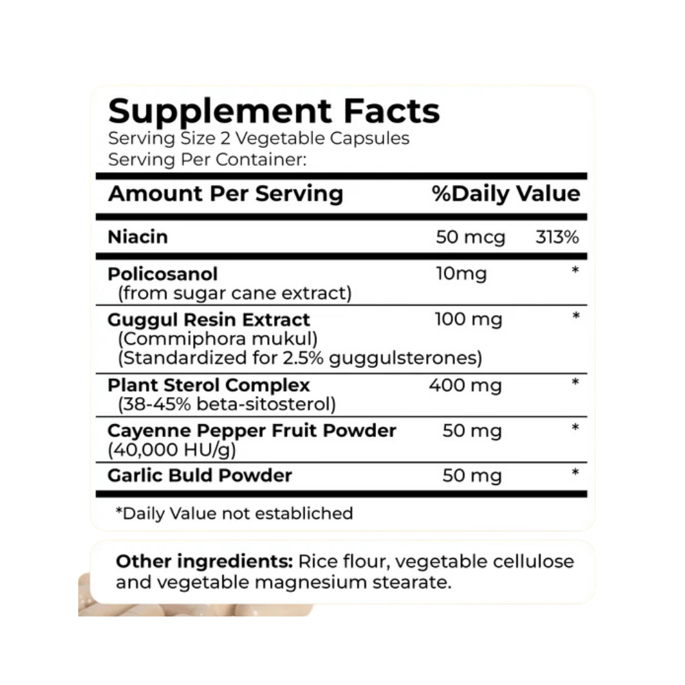 Suprex, Cholesterol Support, 60 Vegetable Capsules