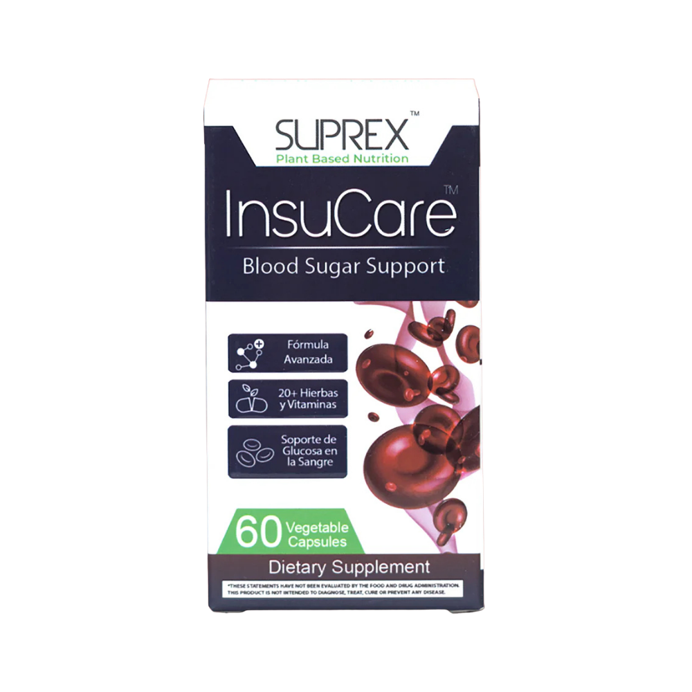 Suprex, Insucare, 60 Vegan Capsules