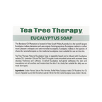 Tea Tree Therapy, Vegetable Base Bar Soap with Eucalyptus , 1 Bar, 3.5 oz (99.2g)