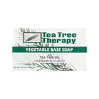 Tea Tree Therapy, Vegetable Base Bar Soap with Tea Tree Oil, 1 Bar, 3.9 oz (110g)