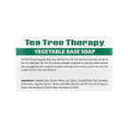 Tea Tree Therapy, Vegetable Base Bar Soap with Tea Tree Oil, 1 Bar, 3.9 oz (110g)