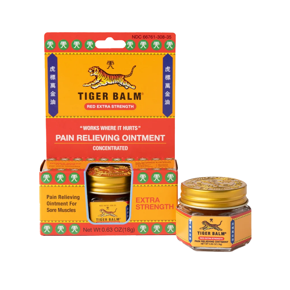 Tiger Balm, Pain Relieving Ointment, Extra Fuerte