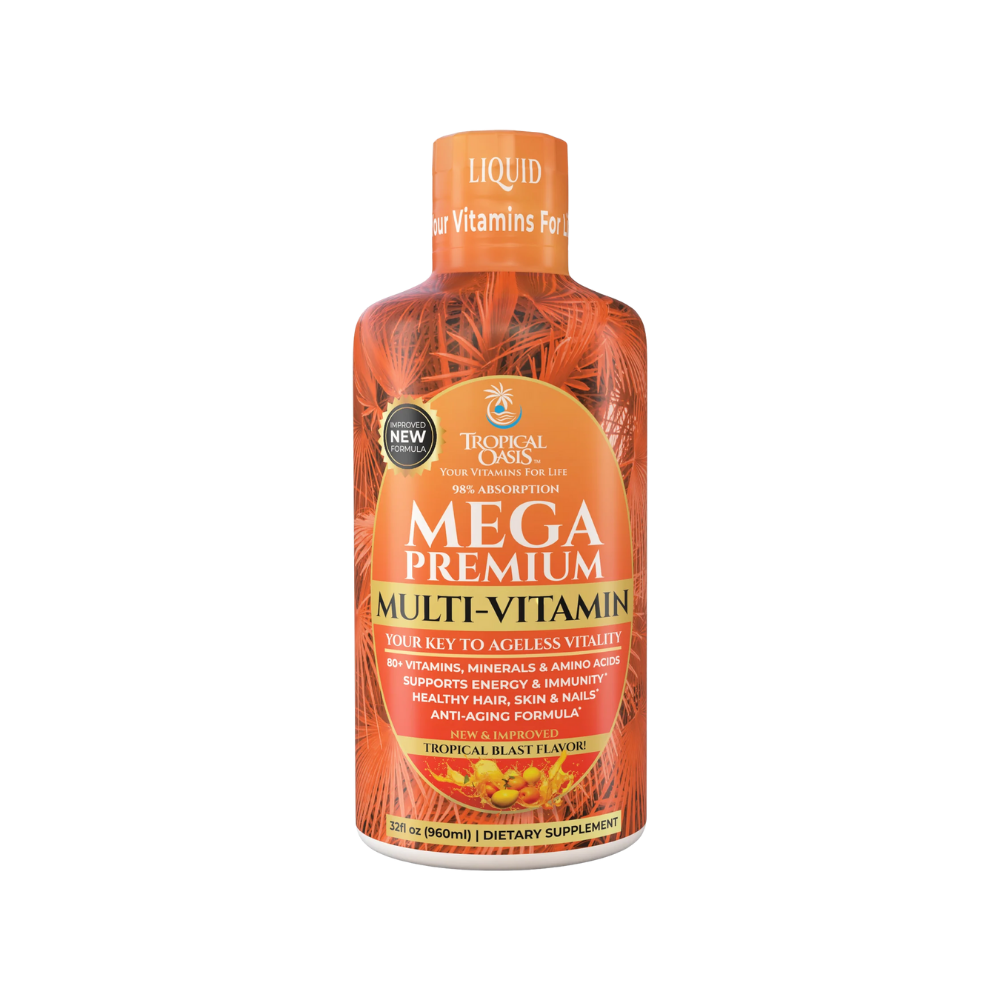 Tropical Oasis, Mega Premium, Multi- Vitamin, 32oz (960mL)