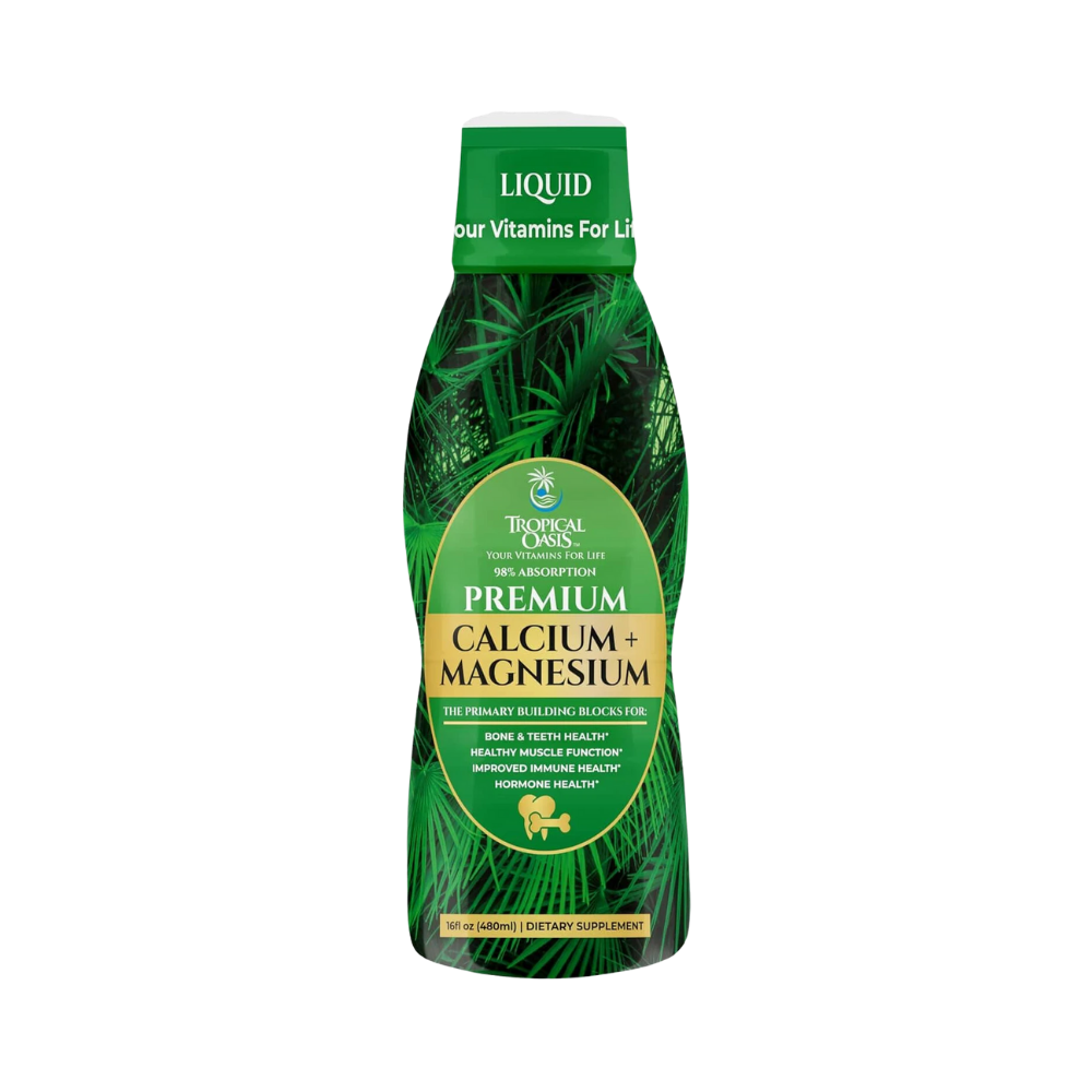 Tropical Oasis, Premium Calcium Magnesium, 16fl oz (480ml)