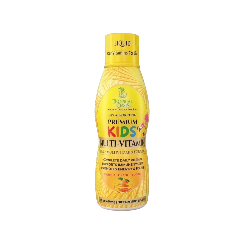 Tropical Oasis, Premium Kids Multivitamin, 16 oz