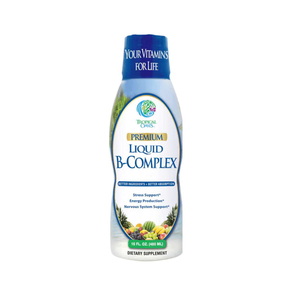 Tropical Oasis, Premium, Liquid B-Complex, 16oz (480ml)
