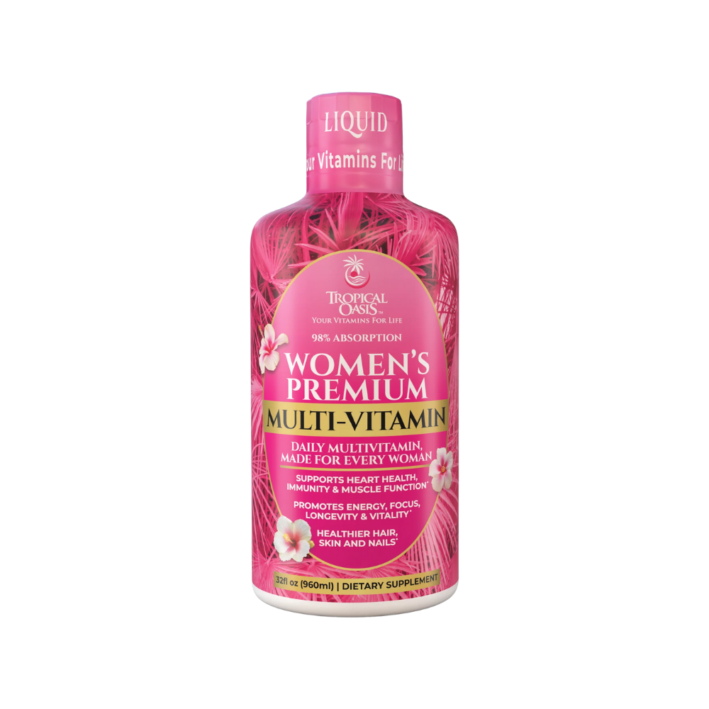 Tropical Oasis, Women’s M Premium Multi- Vitamin, 32 oz (960mL)