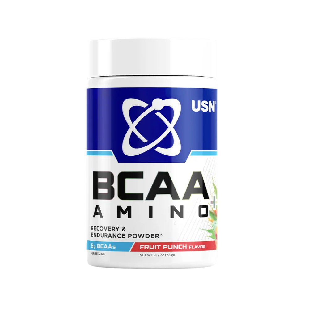 USN, BCAA Amino, Fruit Punch Flavor, 9.63oz (273g)