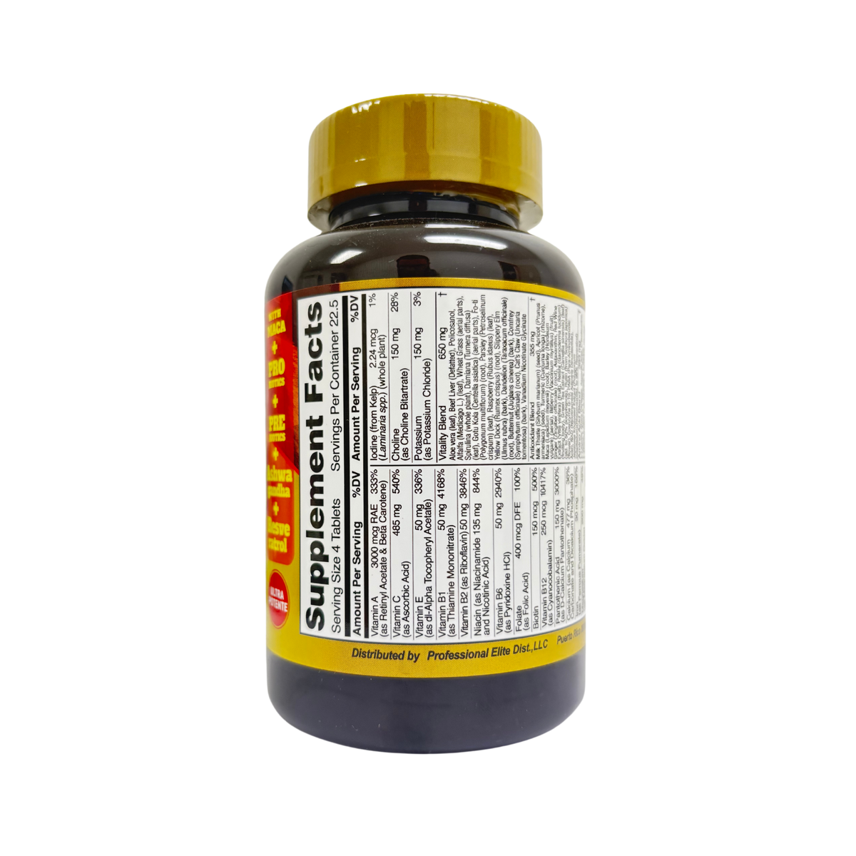 Ultimate Pro, Russian Tiger Multi Vitamina Multi Nutriente