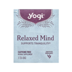 Yogi Tea, Relaxed Mind, Caffeine Free, 16 Tea Bags, 1.27 oz (36 g)