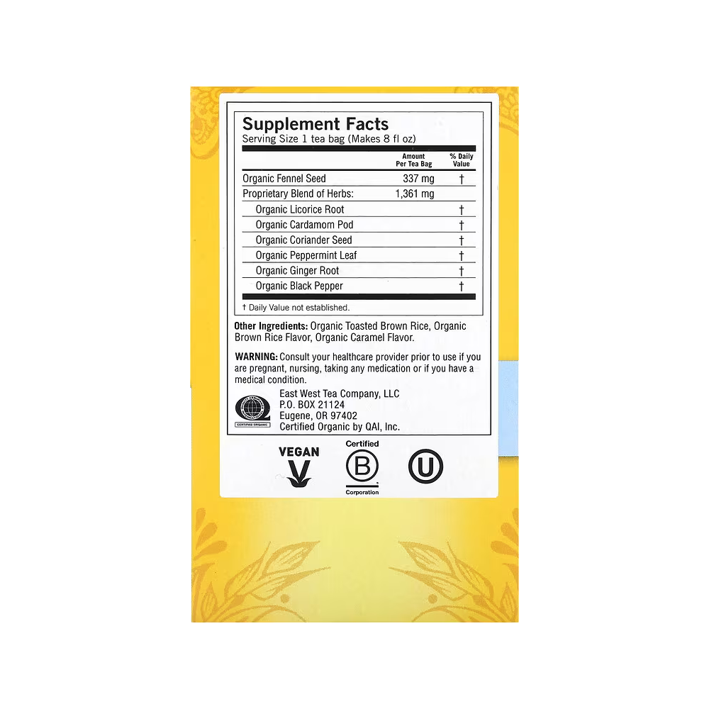 Yogi Tea, Stomach Ease, Caffeine Free, 16 Tea Bags, 1.02 oz (29 g)