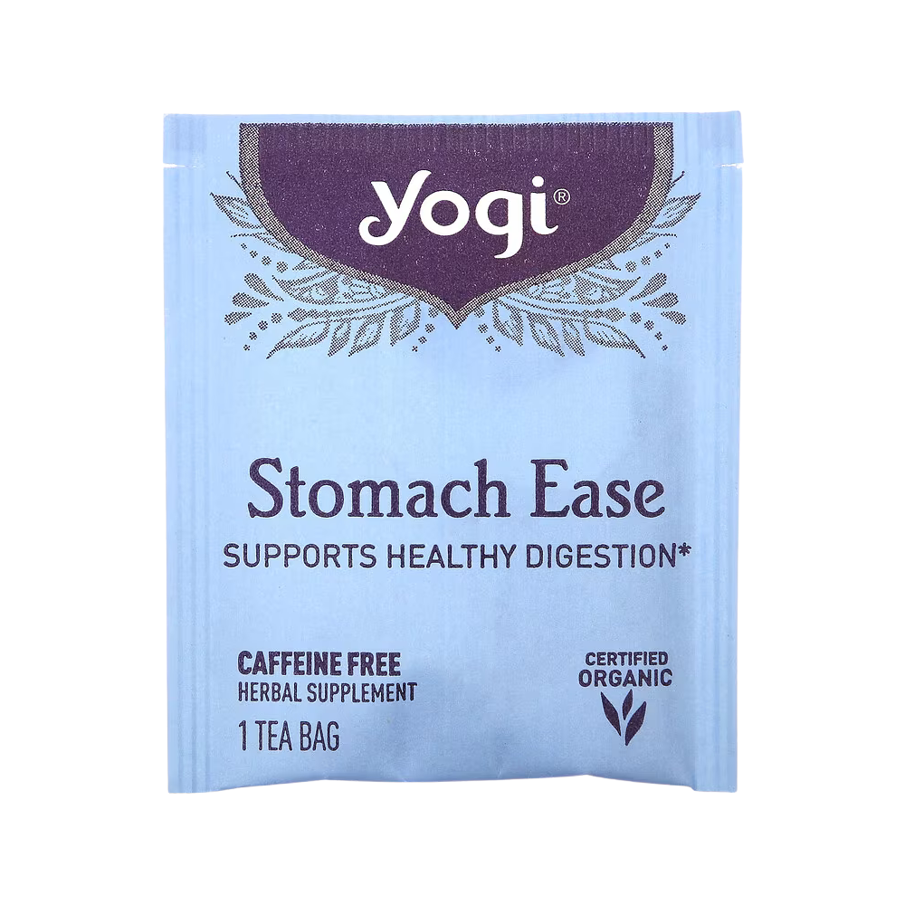 Yogi Tea, Stomach Ease, Caffeine Free, 16 Tea Bags, 1.02 oz (29 g)