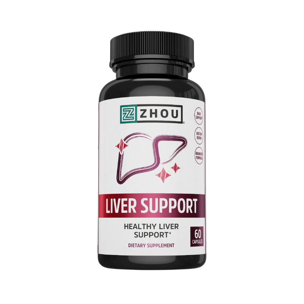 Zhou, Liver Support, Cleanse and Detox, 60 Capsules