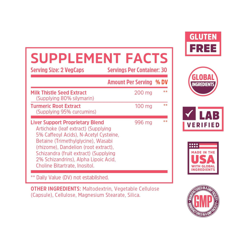 Zhou, Liver Support, Cleanse and Detox, 60 Capsules